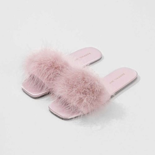 Classic Feather Slippers Anya Lust