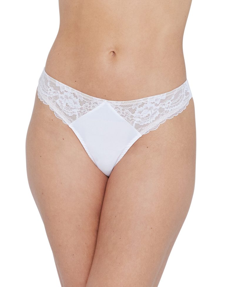 Minx 371100 Thong White Nylon 1