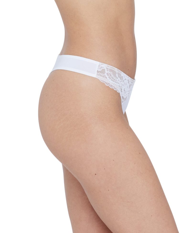 Minx 371100 Thong White Nylon 2