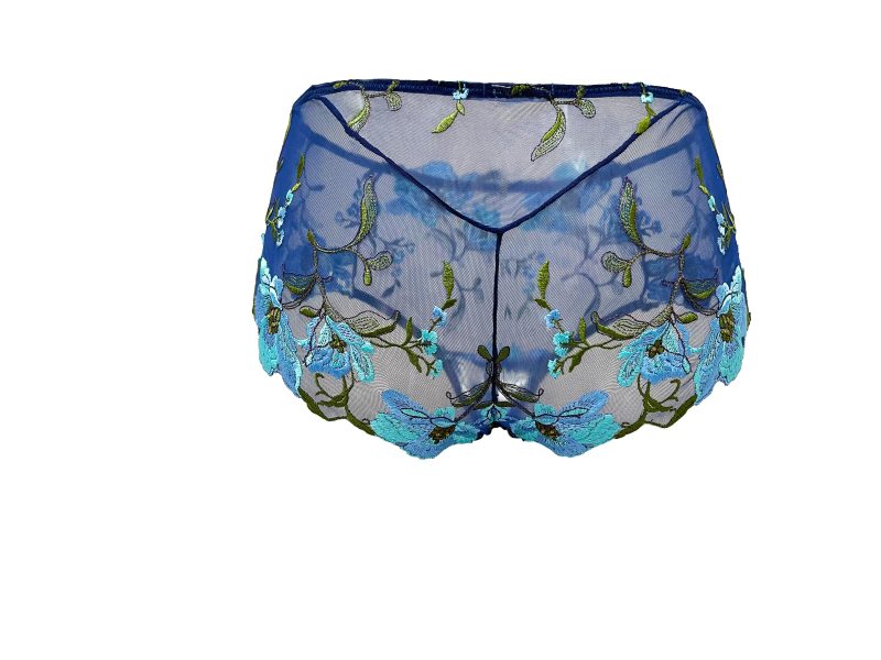 atlantis sea anemone embroidered tulle brief carol coelho intimates 3