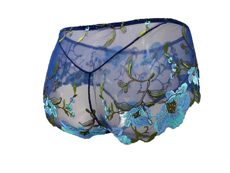 atlantis sea anemone embroidered tulle brief carol coelho intimates 4